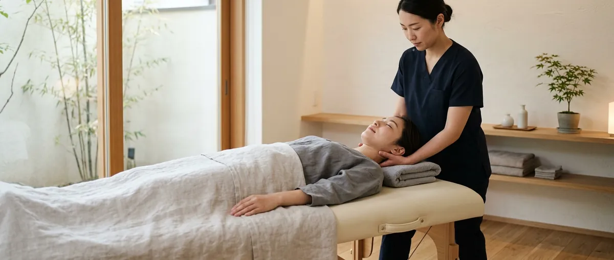 STRETCHHOLIC自由が丘店の施術風景イメージ
